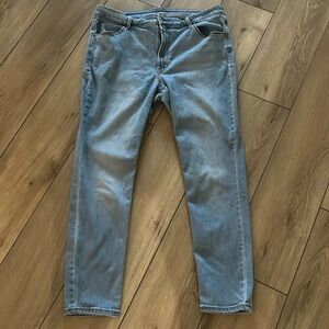 High-rise super skinny jeans